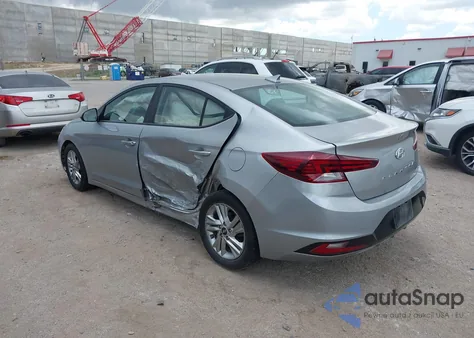 2020 Hyundai Elantra Sel from USA, damaged, VIN 5NPD84LF1LH576737